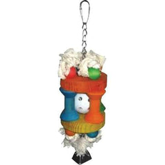 Happy Beaks Wiffle Ball In Solitude Bird Toy