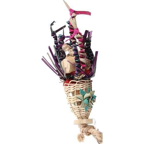 Happy Beaks Squiddy Bird Toy