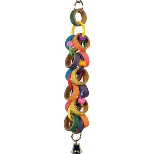 Happy Beaks Bagels And Bells Toy