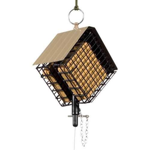 Effortless 2-pocket Suet Feeder