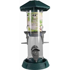 2-in-1 Hinged-port Bird Feeder