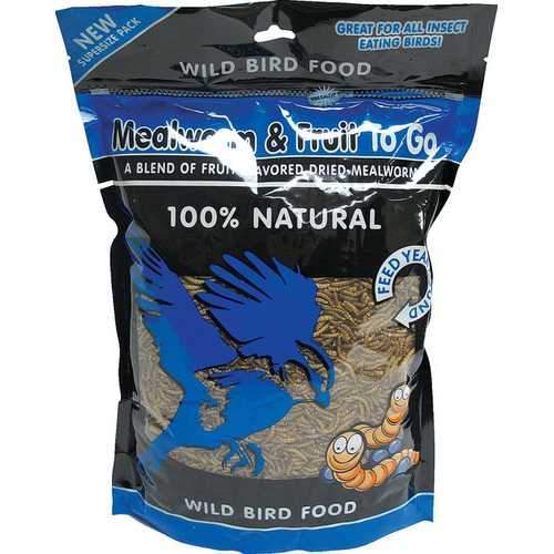 Mealworm And Fruit To Go Wild Bird Food