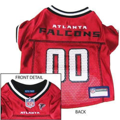 Atlanta Falcons Officially Licensed Dog Jersey - Red