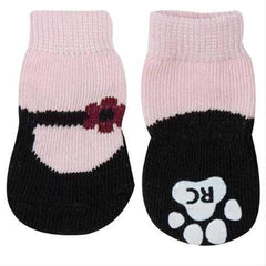 Pink Mary Janes PAWKS Dog Socks