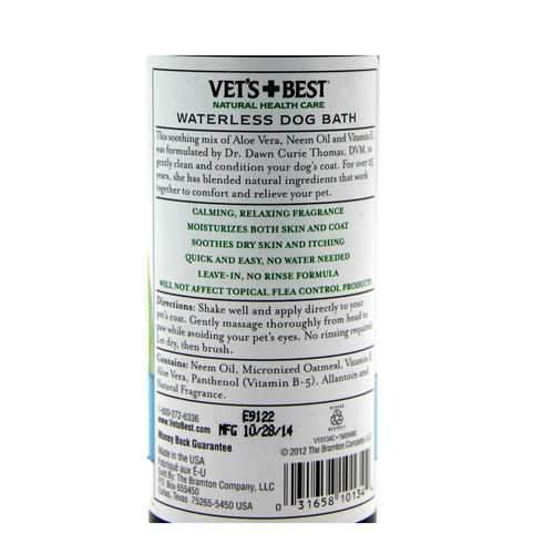 Quick Clean Waterless Dog Shampoo
