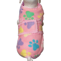 Pretty Paws Fleece Dog Jacket by Cha-Cha Couture