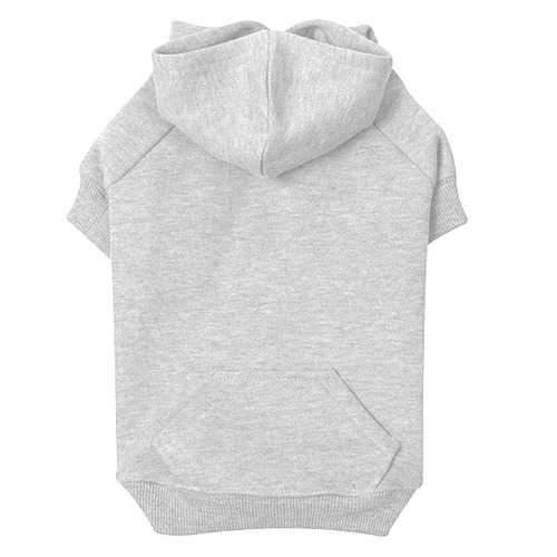 Basic Dog Hoodie - Heather Gray