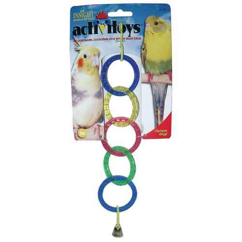 Activitoys Olympic Rings Bird Toy