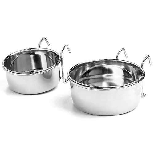 Stainless Steel Bird Coop Cup Wire Bracket