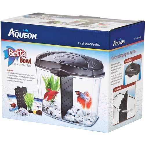 Betta Bowl Kit With Divider