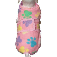 Pretty Paws Fleece Dog Jacket by Cha-Cha Couture