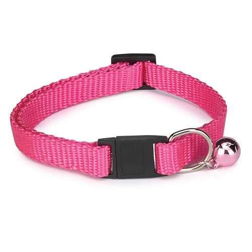 Nylon Cat Collar - Flamingo Pink
