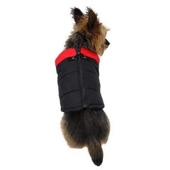 Padded Dog Vest by Gooby - Red/Black
