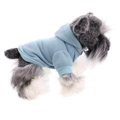 Plain Dog Hoodie - Baby Blue