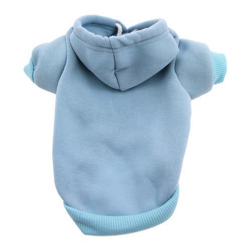 Plain Dog Hoodie - Baby Blue