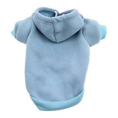Plain Dog Hoodie - Baby Blue