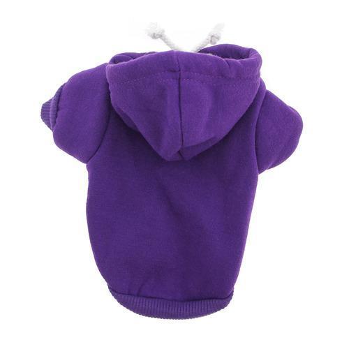 Plain Dog Hoodie - Purple