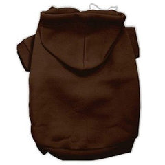 Plain Dog Hoodie - Brown
