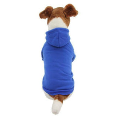 Plain Dog Hoodie - Blue