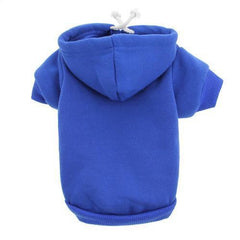 Plain Dog Hoodie - Blue