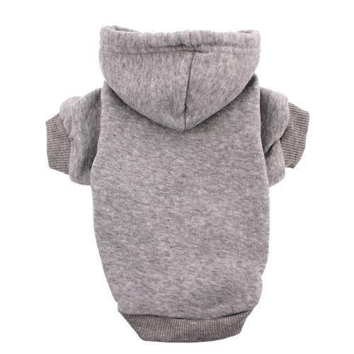 Plain Dog Hoodie - Gray