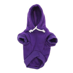 Plain Dog Hoodie - Purple