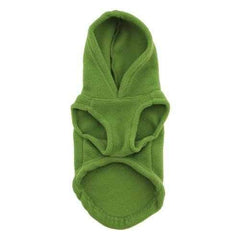 Fleece Vest Hoodie Dog Harness by Gooby - Green