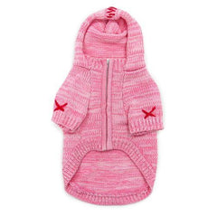 Hoodie Sweater Dog Coat by Dogo - Pink