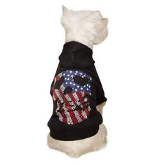America's Pup Skull Dog Hoodie