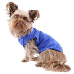 Barking Basics Dog Tank Shirt - Blue