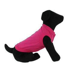 Barking Basics Dog Tank Shirt - Dark Pink