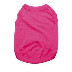 Barking Basics Dog Tank Shirt - Dark Pink
