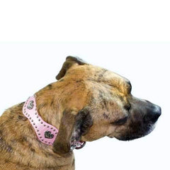 Heart Wave Dog Collar - Pink