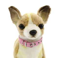 Bow-dacious Crystal Dog Collar - Light Pink