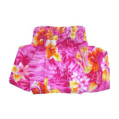 Hawaiian Swim and Board Dog Trunks - Pink