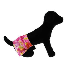 Hawaiian Swim and Board Dog Trunks - Pink
