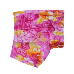 Hawaiian Swim and Board Dog Trunks - Pink