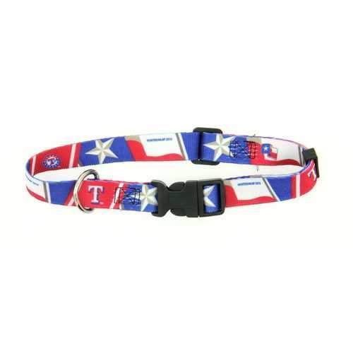 Texas Rangers MLB Dog Collar