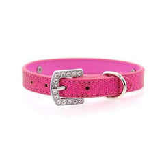 Parisian Pet Paillette Dog Collar - Pink