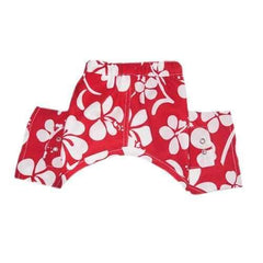 Okinawa Dog Swim Trunks - Red