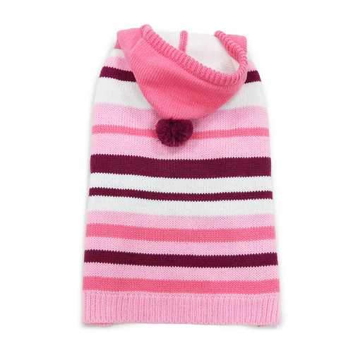 Uneven Stripes Sweater by Dogo - Pink