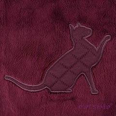 Castor Cat Sweater by Catspia - Wine