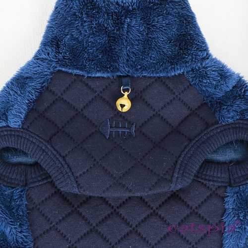 Castor Cat Sweater by Catspia - Navy