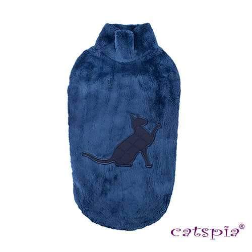 Castor Cat Sweater by Catspia - Navy