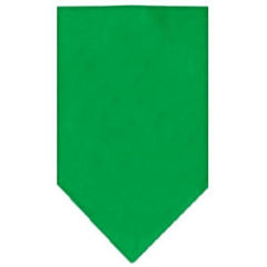 Plain Dog Bandana - Emerald Green