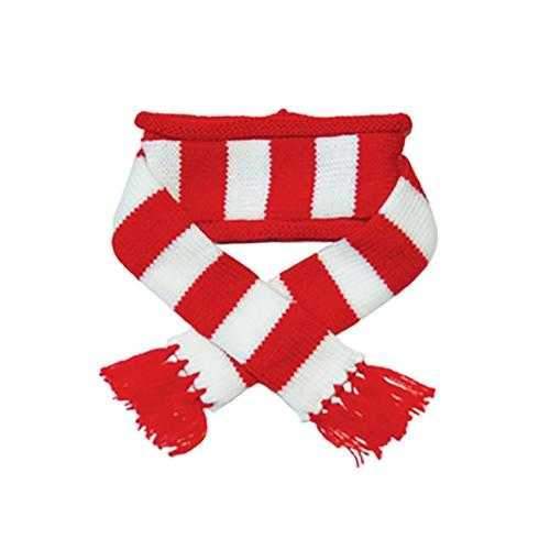 Urban Stripe Dog Scarf by Dogo - Red