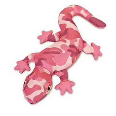 Grriggles Giant Camo Dog Toy - Pink Gecko