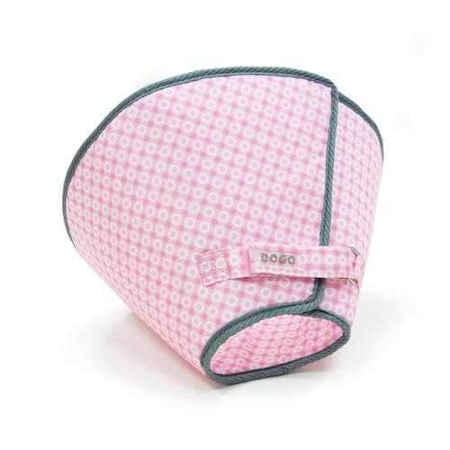 Get Better Soft Dog E-Collar by Dogo - Pink Dots
