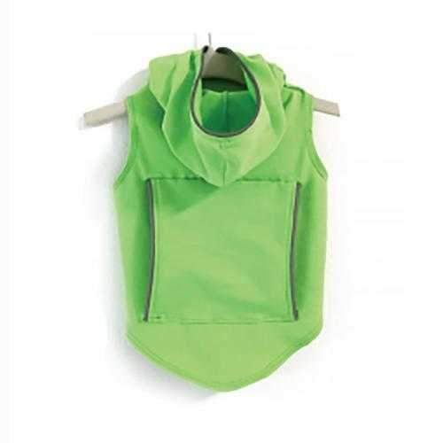Daisy and Lucy Reflective Dog Hoodie - Lime Green