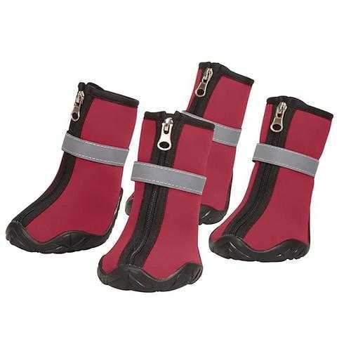 Zack and Zoey ThermaPet Neoprene Boots - Red